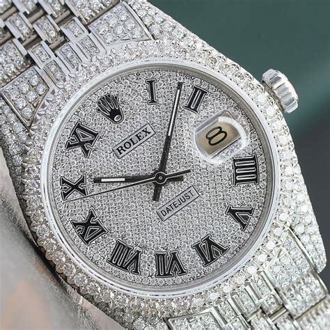 fake rolex datejust 36 smooth bezel with diamond dial|rolex diamond datejust 36mm men's.